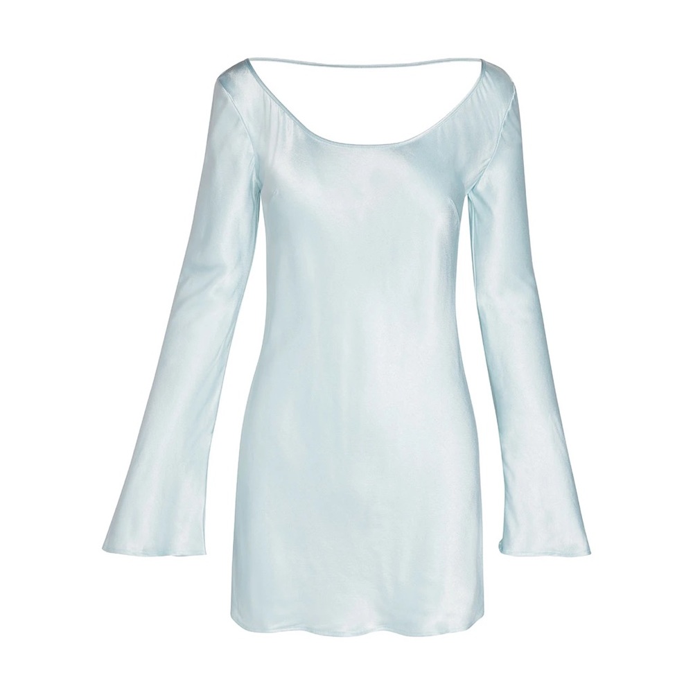 Rezek Studio Mad Mini Dress Ice Blue XS